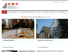 Tablet Screenshot of abc-huell.de